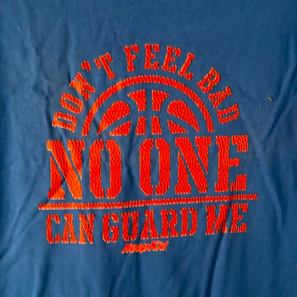 Hoop Kid S/S Youth Basketball Theme Tee - Picture 2 of 4